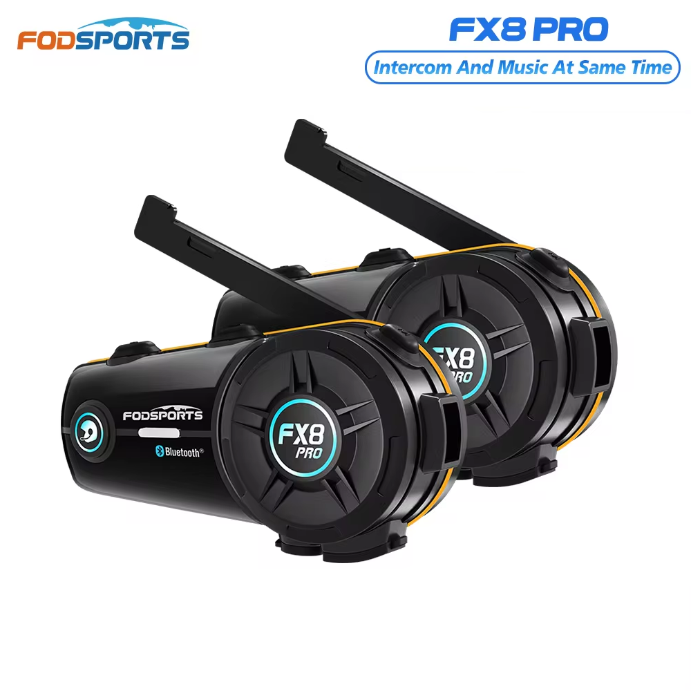 Universal Motorcycle Helmet Intercom Headset - Гарнитура для мотоциклетного шлема Fodsports FX8