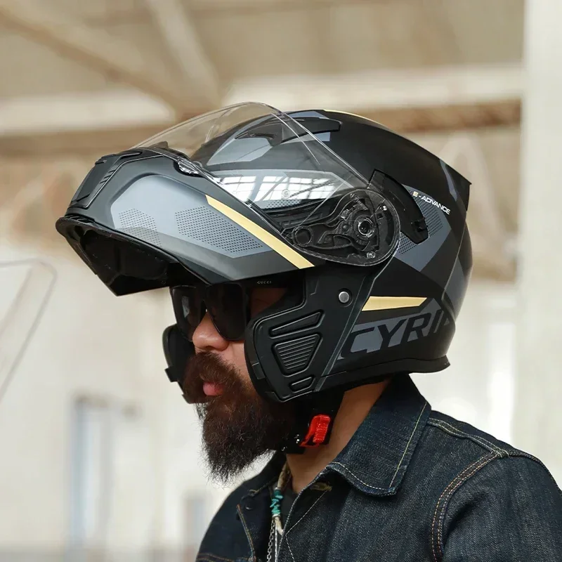 Modular Flip Up Motorcycle Helmet Dot Approved - Модульный откидной шлем-флип-ап для взрослых мужчин