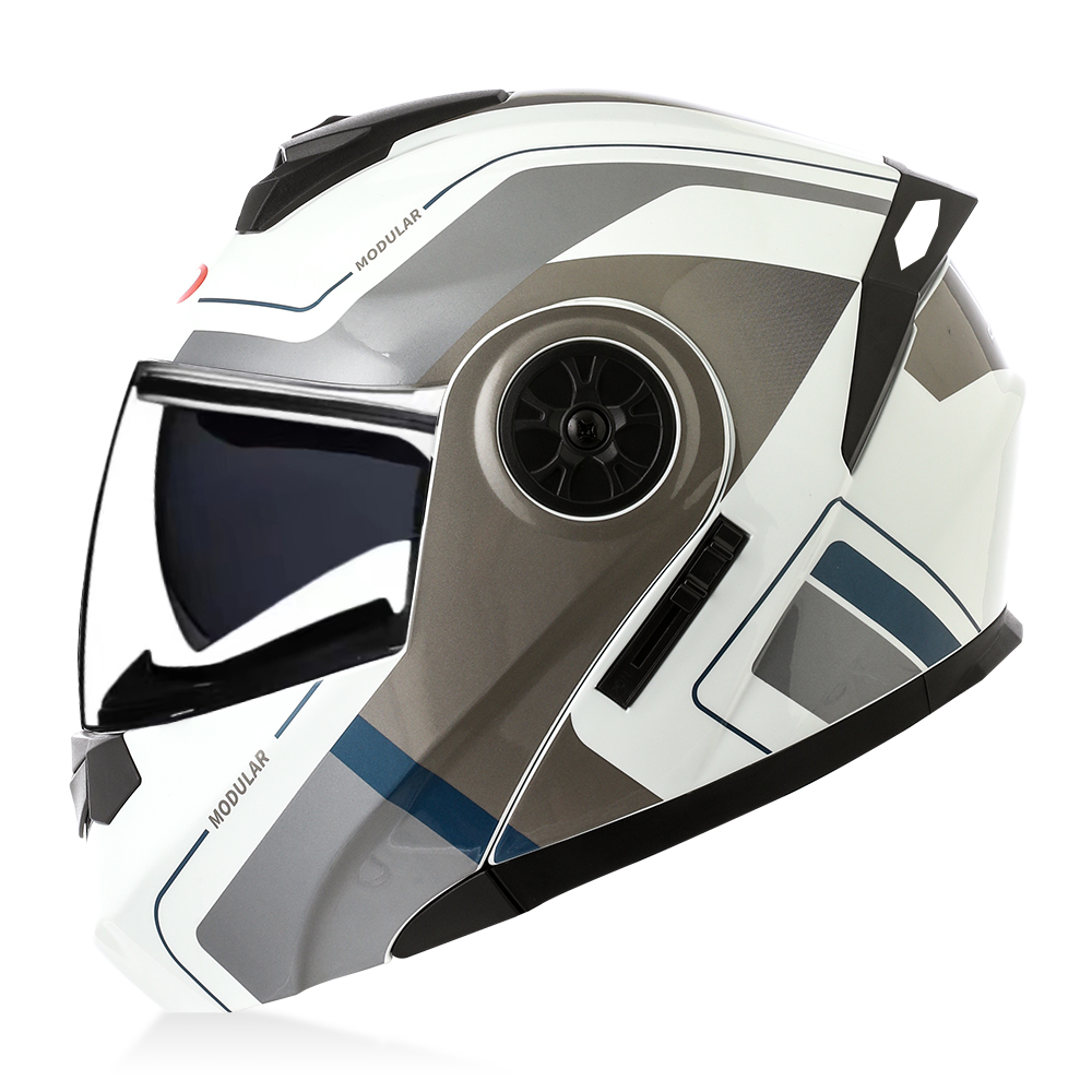 Modular Flip Up Motorcycle Helmet Dot Approved - Высококачественный модульный шлем-трансформер для мотоцикла с