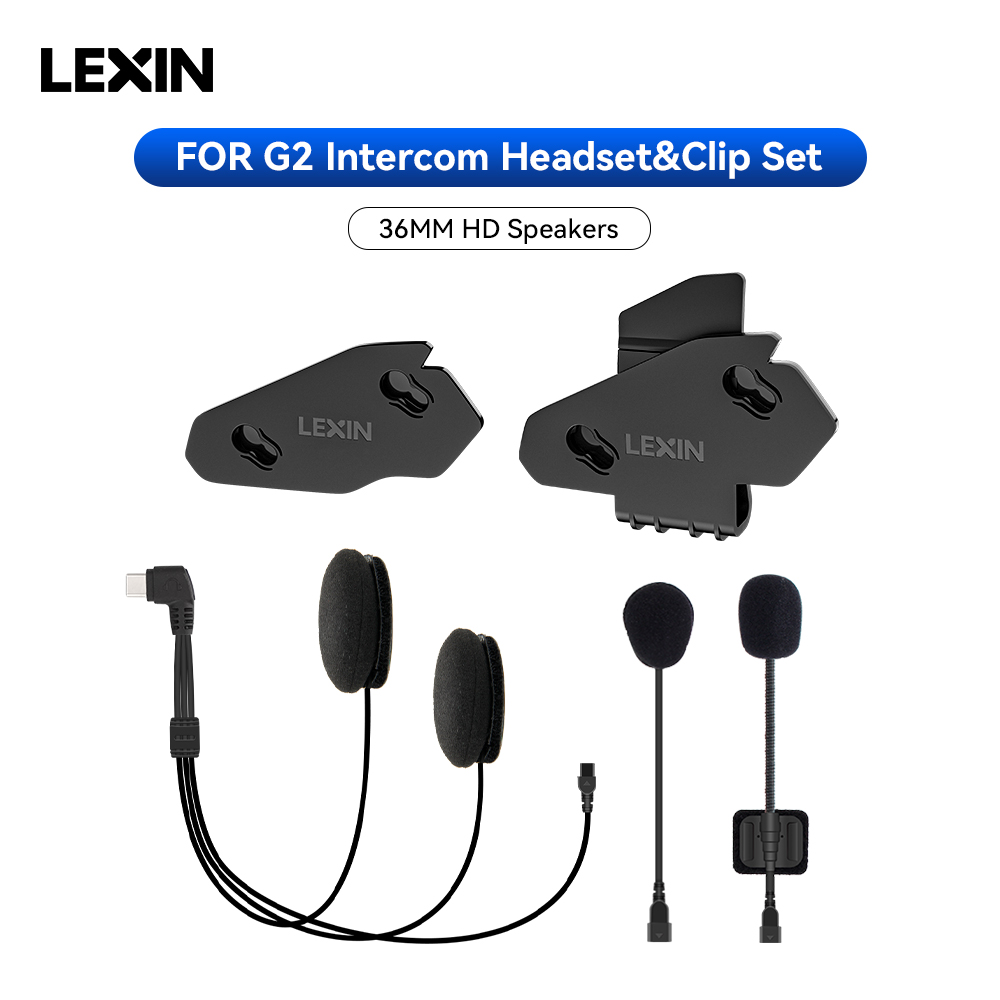 Universal Motorcycle Helmet Intercom Headset - LEXIN-G2 мотоциклетная гарнитура для внутренней связи