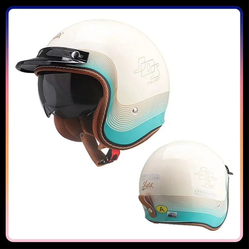 Мужской и женский мотоциклетны – обзор и цена Vintage Open Face Retro Helmet