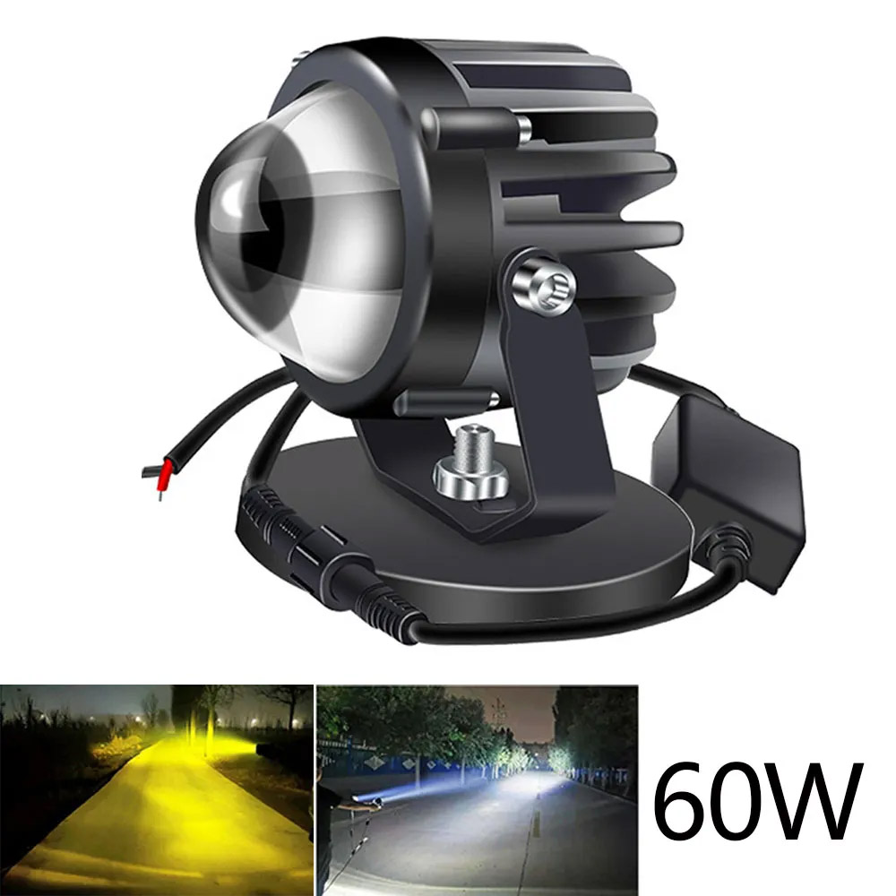 Проектор для мотоцикла, Лазерн – обзор и цена Universal Motorcycle Led Headlight Projector