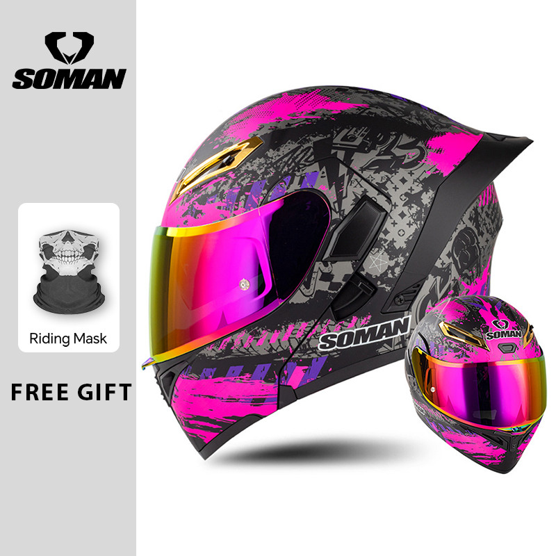 Мужской мотоциклетный шлем, од – обзор и цена Modular Flip Up Motorcycle Helmet Dot Approved