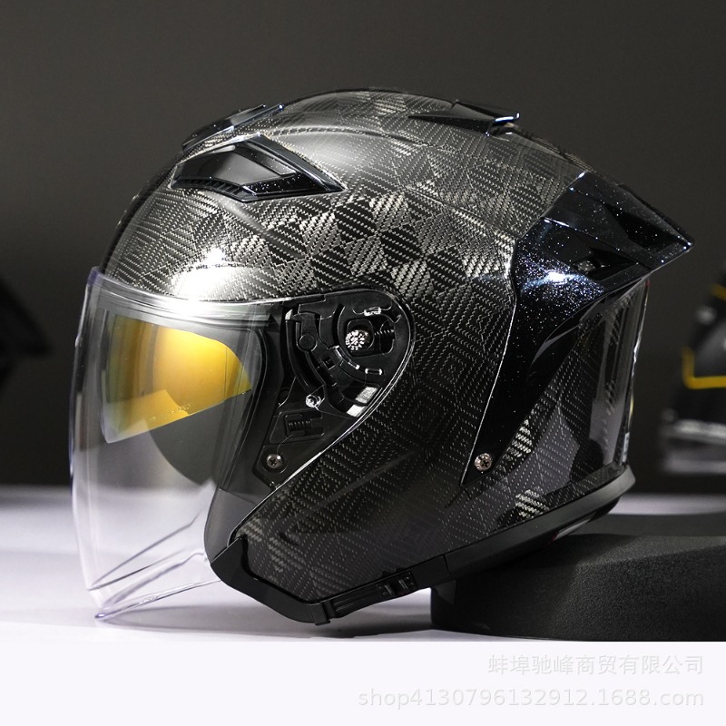 Мотоциклетный шлем из углеродн – обзор и цена Carbon Fiber Lightweight Motorcycle Helmet