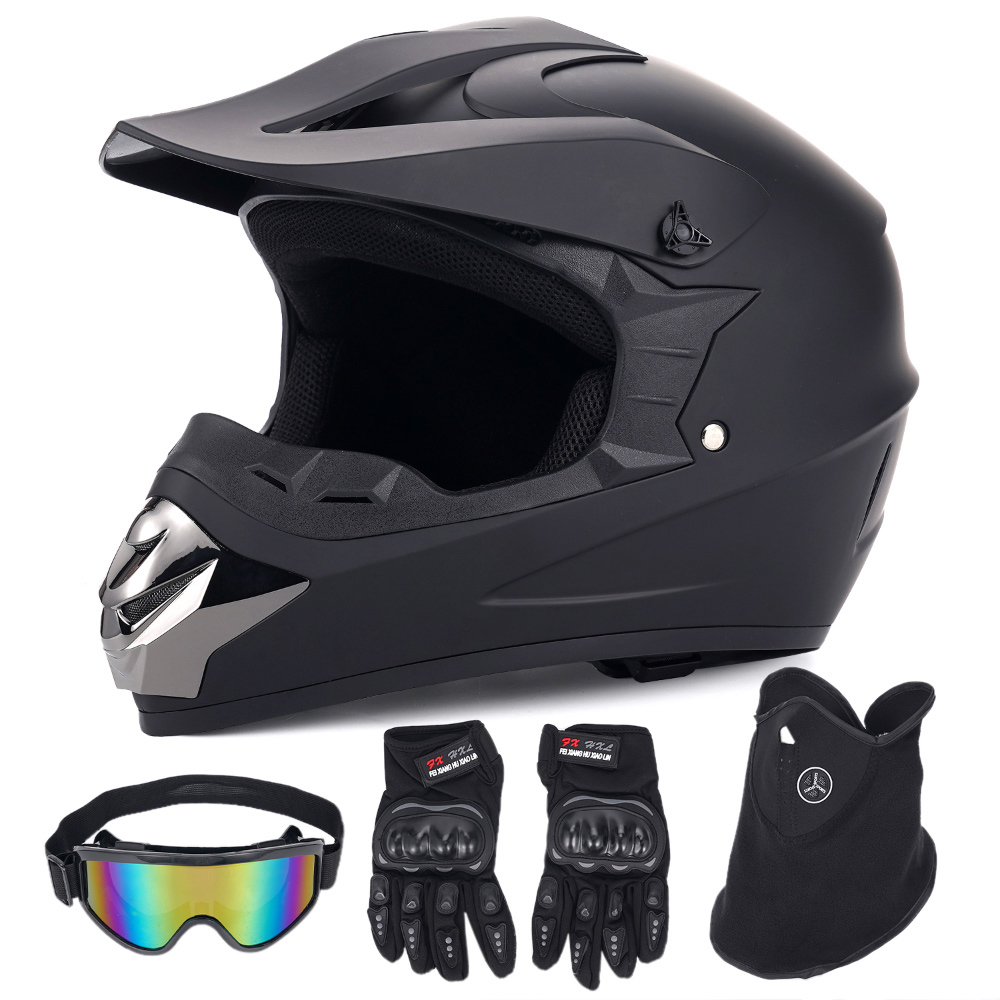 Мотоциклетный шлем для бездоро – обзор и цена Off Road Motocross Helmet Goggles Set