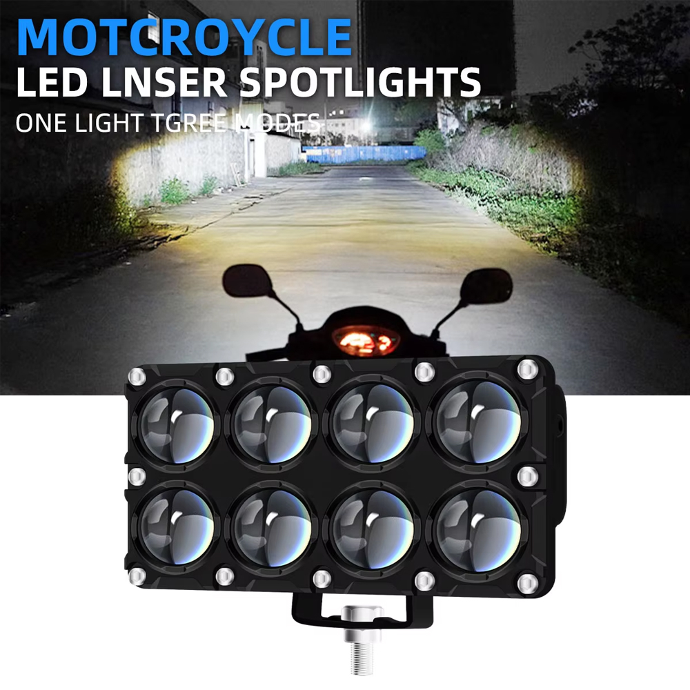 Дополнительные фары-прожекторы – обзор и цена Universal Motorcycle Led Headlight Projector