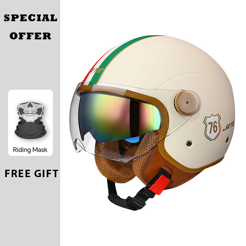 Ретро мотоциклетные шлемы с от – обзор и цена Vintage Open Face Retro Helmet