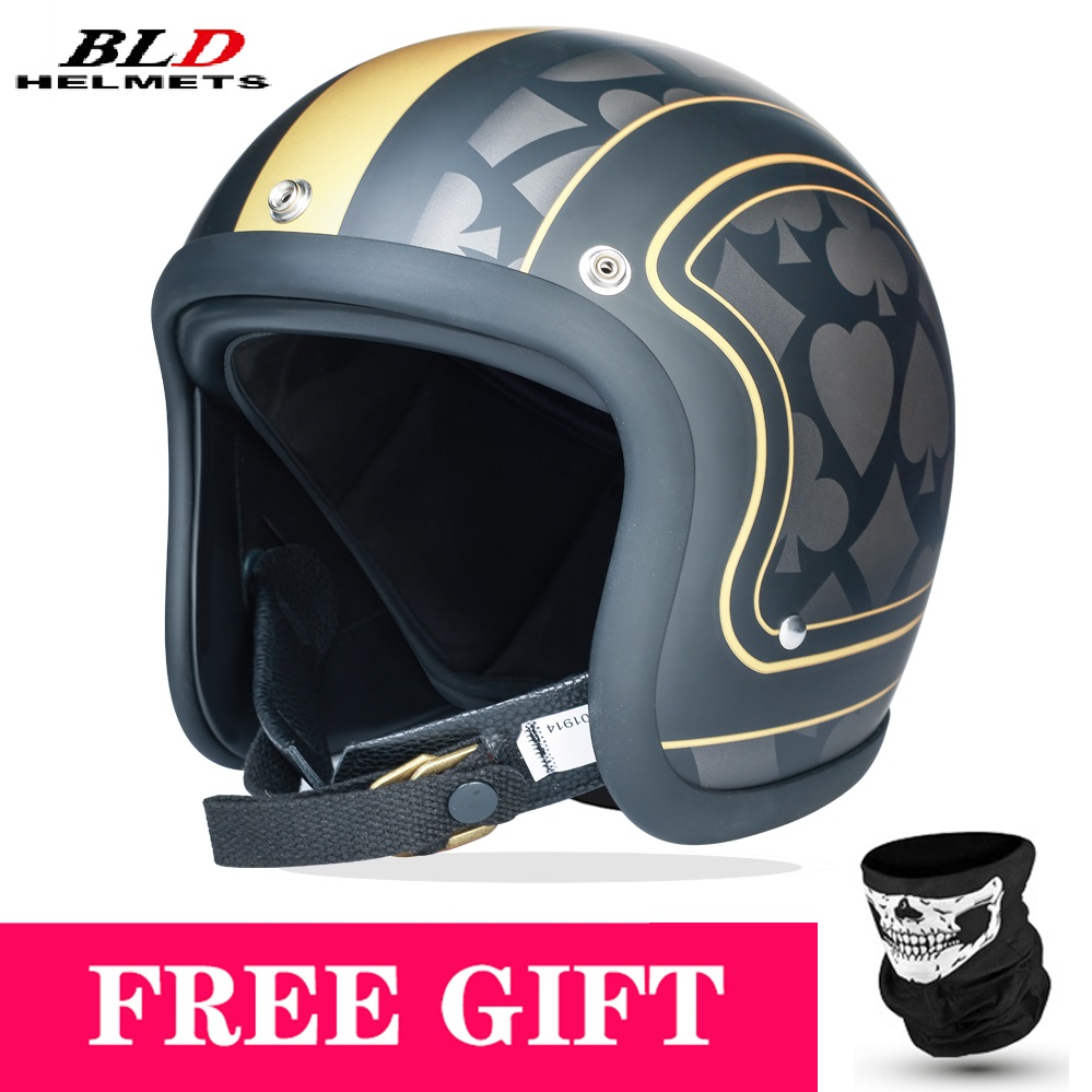Низкопрофильный японский корей – обзор и цена Vintage Open Face Retro Helmet