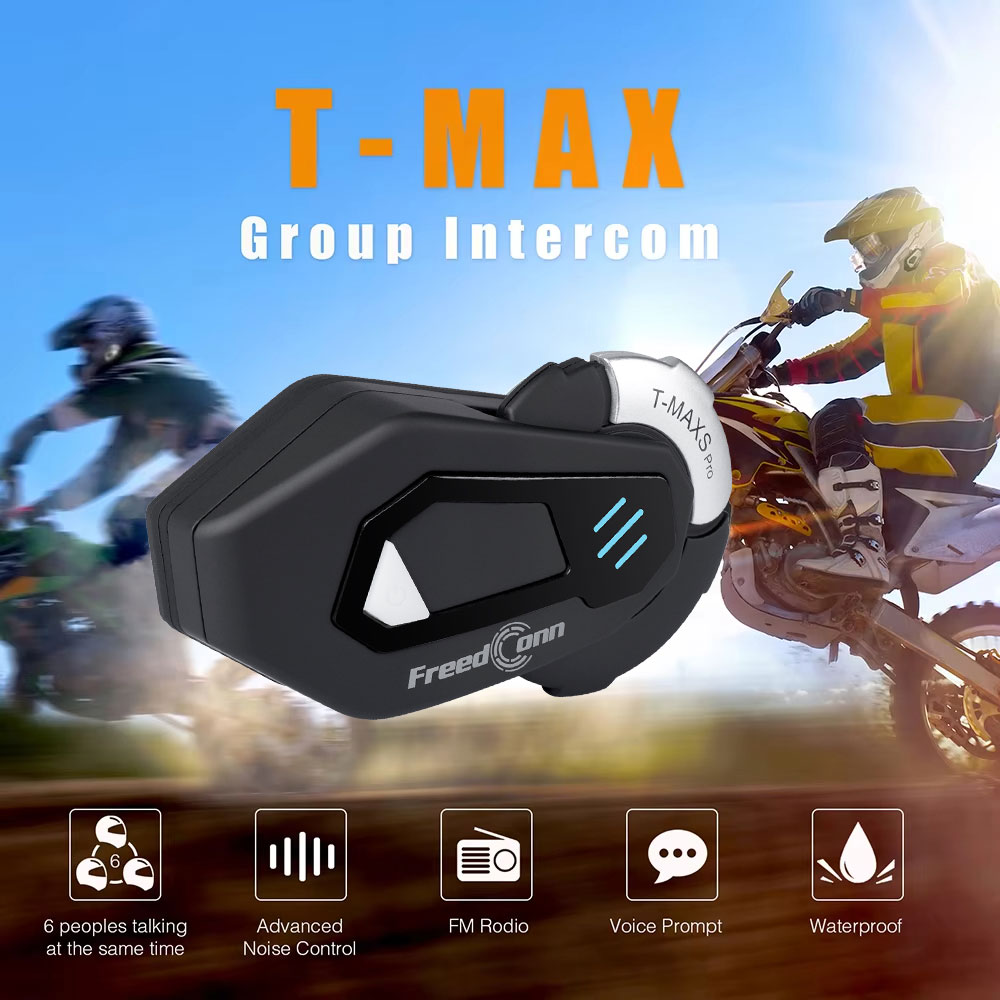 Мотоциклетная Bluetooth-гарнит – обзор и цена Universal Motorcycle Helmet Intercom Headset