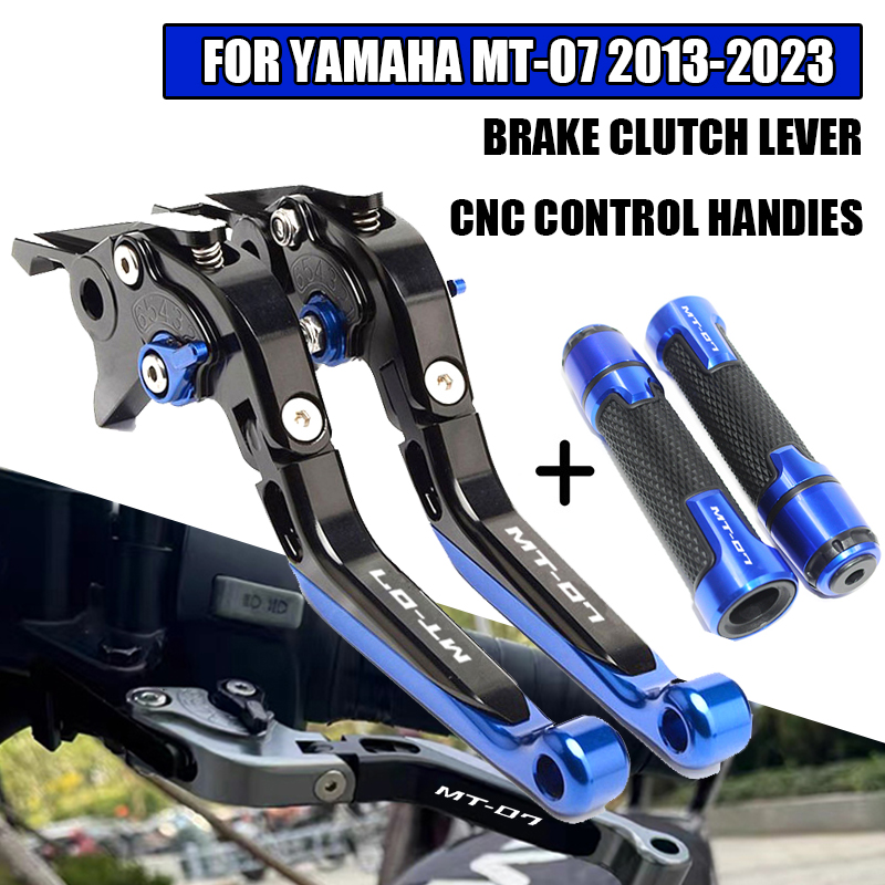 Для мотоциклов MT-07 FZ-07 (20 – обзор и цена Cnc Aluminum Adjustable Brake Clutch Levers
