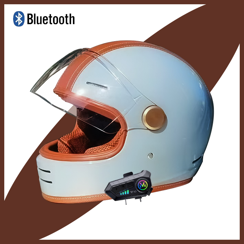 Винтажный мотоциклетный шлем C – обзор и цена Vintage Open Face Retro Helmet