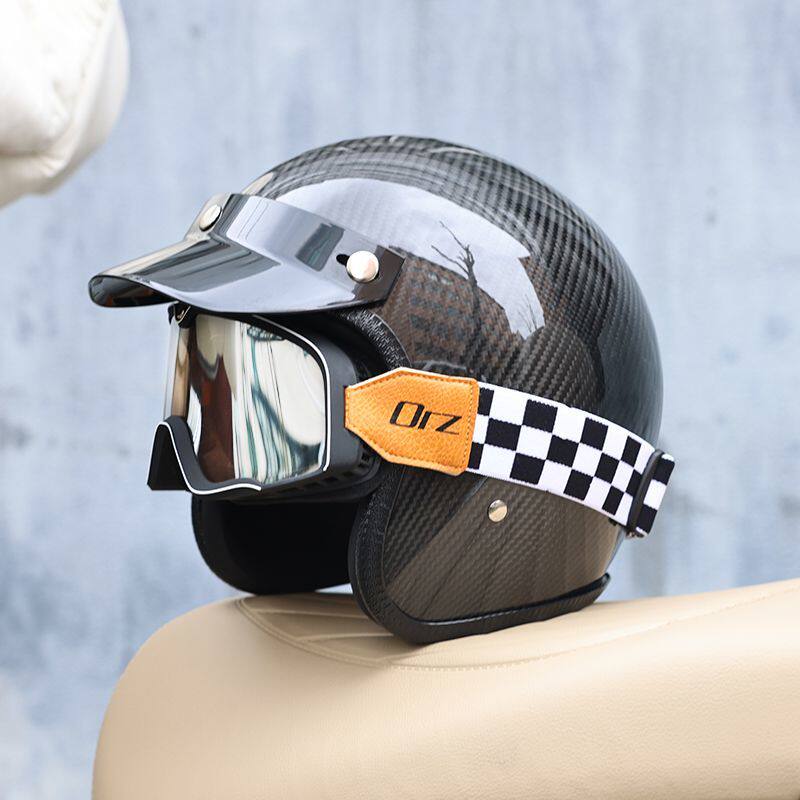 Мотошлем из карбона 2026 года, – обзор и цена Carbon Fiber Lightweight Motorcycle Helmet