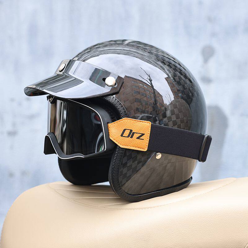 Мотошлем из карбона 2026 года, – обзор и цена Carbon Fiber Lightweight Motorcycle Helmet