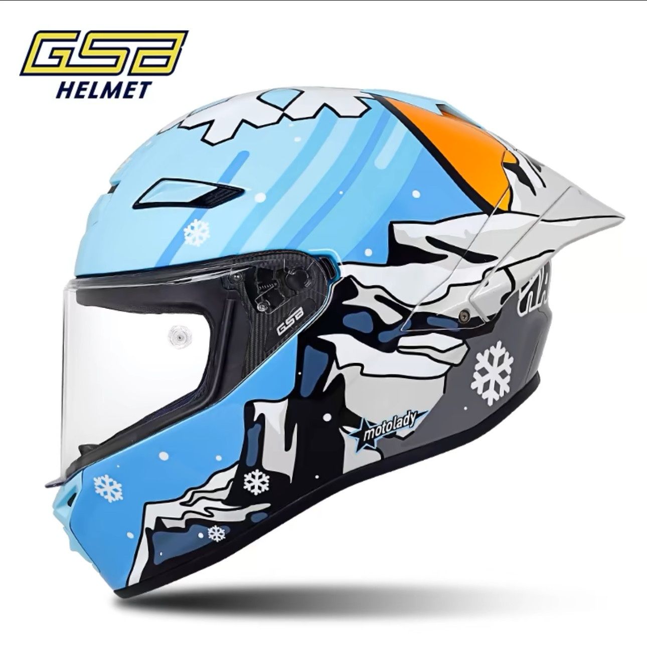 Мотошлем GSB RC5 из карбона, п – обзор и цена Carbon Fiber Lightweight Motorcycle Helmet