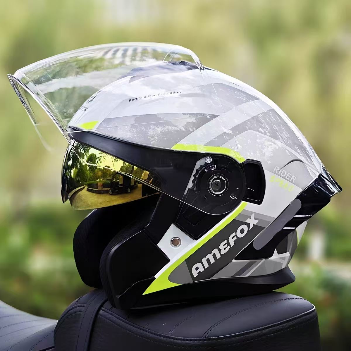 Мотошлем-модуляр с двойным виз – обзор и цена Motorcycle Helmet Inner Sun Visor Lens